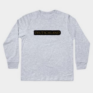 Deutschland (Germany) Kids Long Sleeve T-Shirt